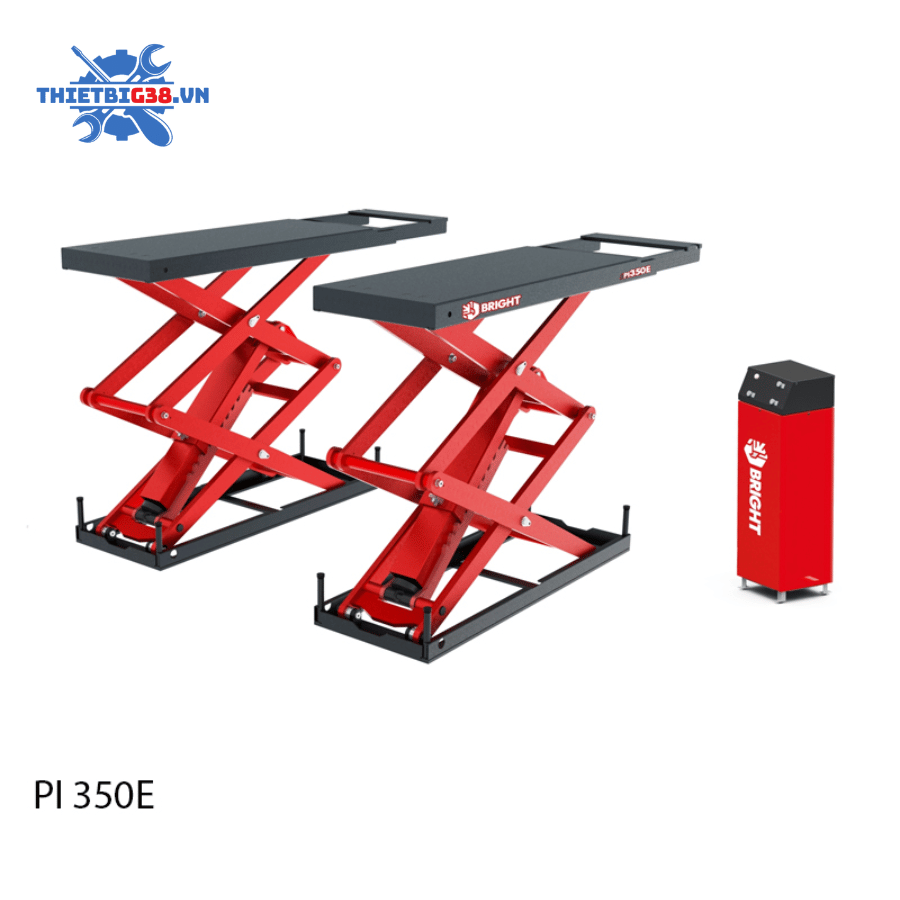 Cầu nâng ô tô kiểu cắt kéo móng chìm 3.5 PI 350E
