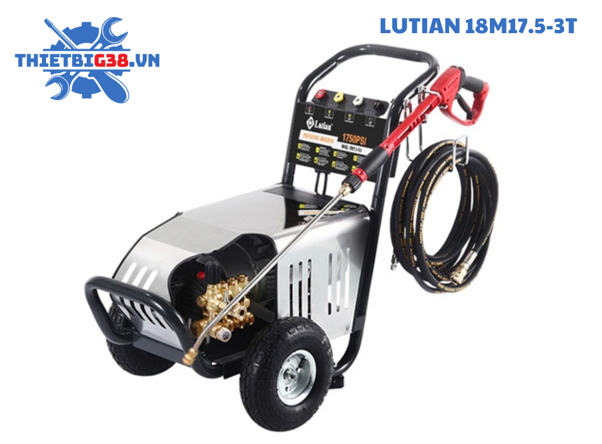 Máy rửa xe áp lực cao Lutian 18M17.5-3T